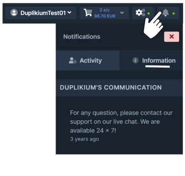 Activity information v4
